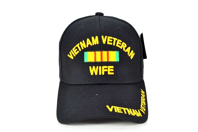 MI-370 VIETNAM VETERAN WIFE - BLACK